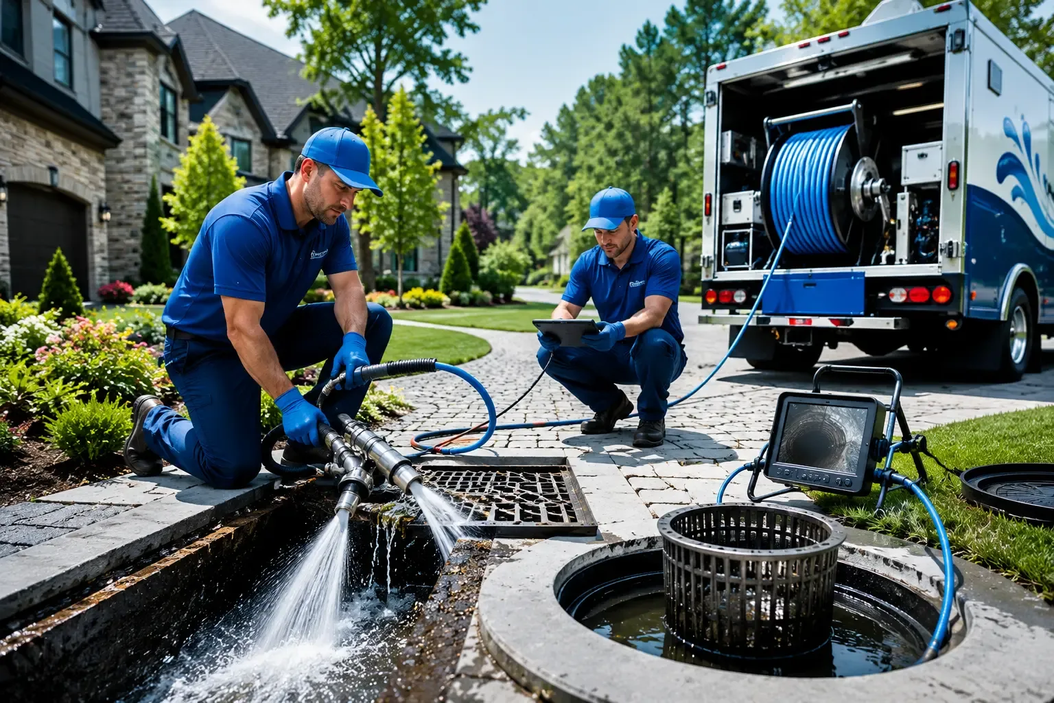 Local outdoor drain cleaning professionals in Hillpoint, WI
