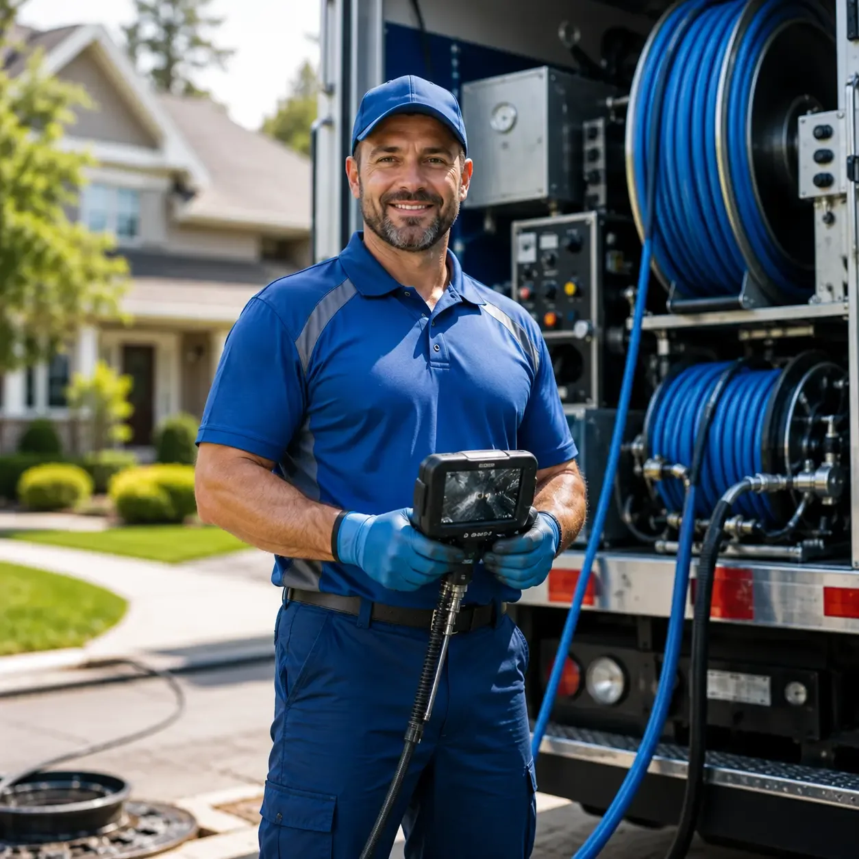 Local outdoor drain cleaning specialists in Hillpoint, WI